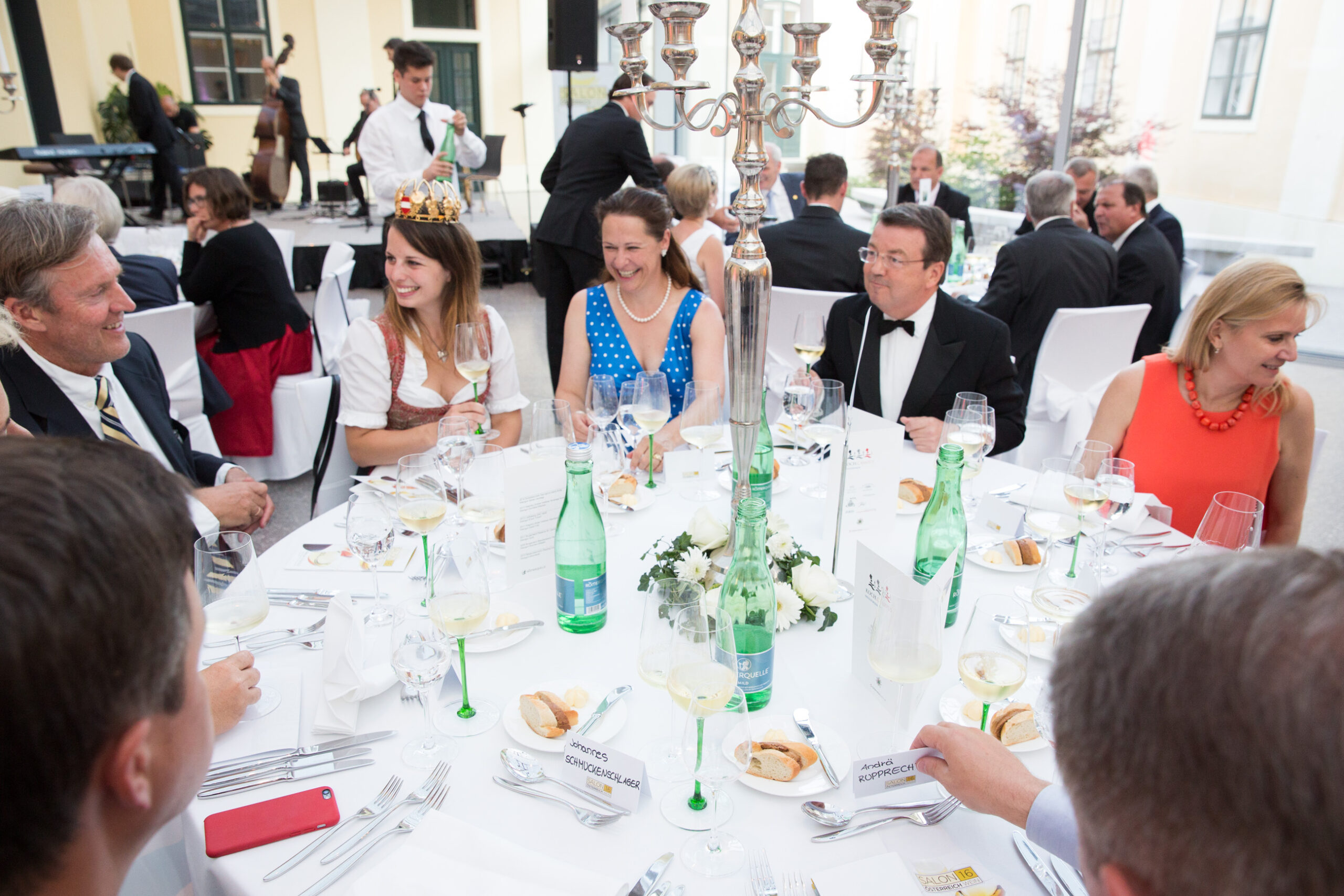 SALON Gala Dinner 2016, Apothekertrakt Schloss Schönbrunn 28. Juni 2016